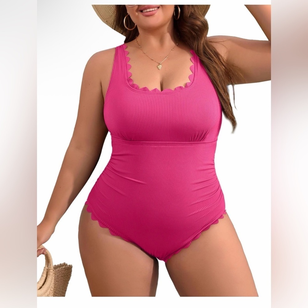 🆕Plus Size Swimsuit-Tummy Control